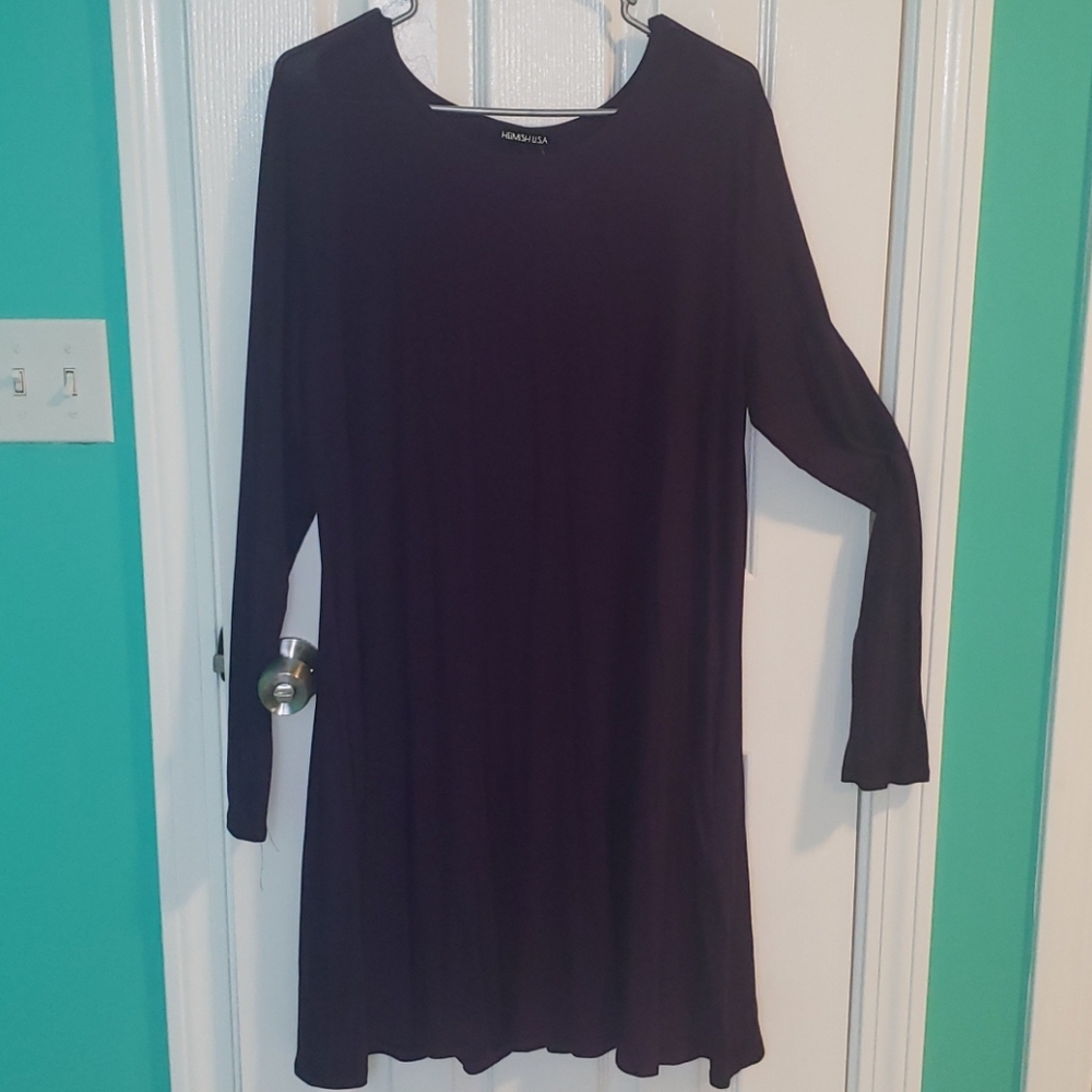 Long sleeve dress with pockets
